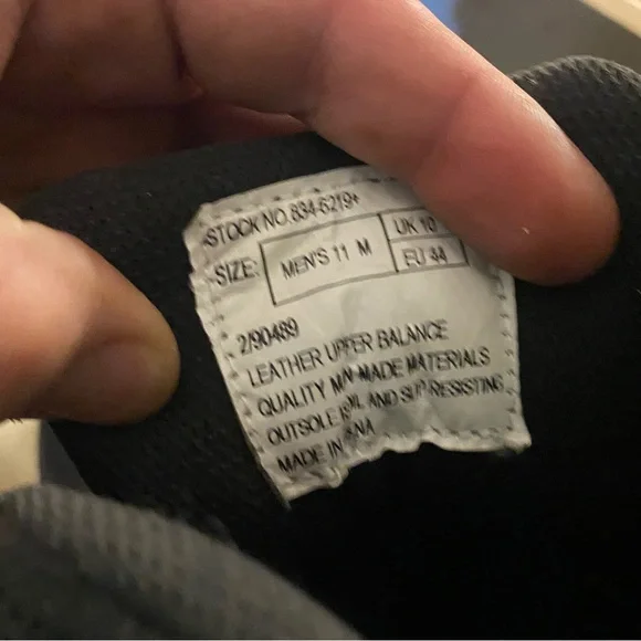 Men's thorogood Black Leather boots - Picture 2 of 4